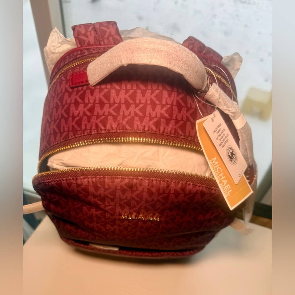 Michael Kors “Sable” Signature Backpack - Picture 9 of 11